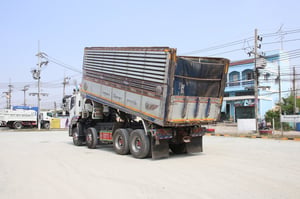 สิบสองล้อดั้มพ์ ISUZU FYH 360 แรง ปี 2556(2507)