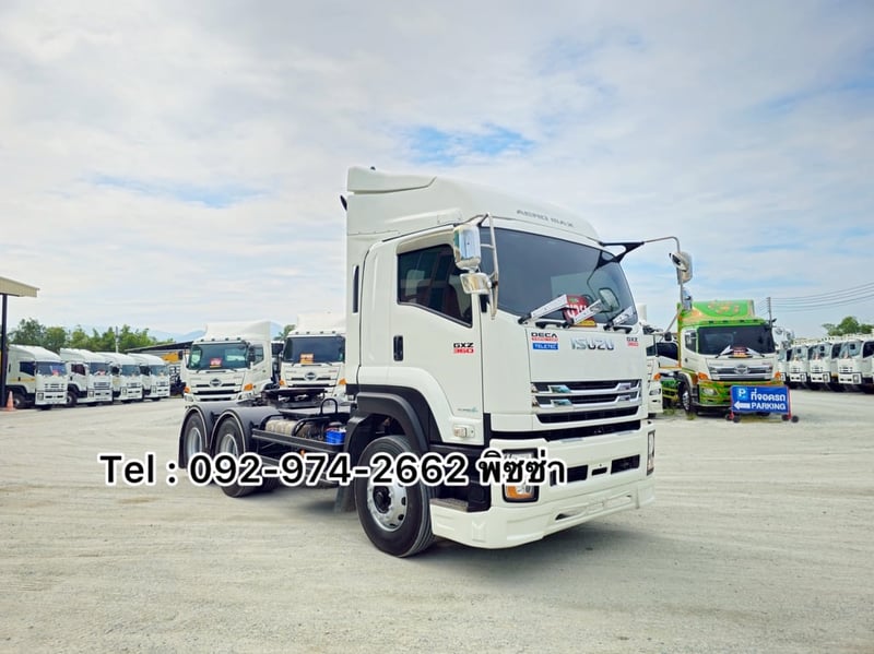 สิบล้อหัวลาก ISUZU GXZ 360 แรง ปี 2566(3394) สิบล้อหัวลาก ISUZU GXZ 360 แรง ปี 2566(3394)