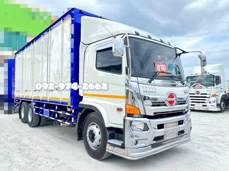 สิบล้อตู้สิบบาน HINO FL8J 260 แรง ปี 65 (7642)