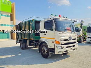 หกล้อบรรทุกขยะ  HINO FG8J 240 แรงปี 66 (4084)