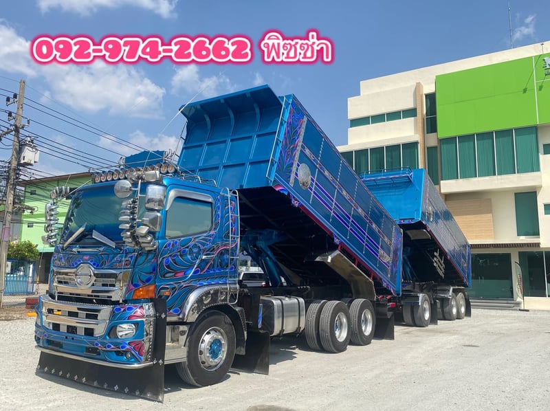 สิบล้อดั้มพ์ HINO FM2P 380 แรง ปี 2564 (2344,TD35)