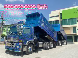 สิบล้อดั้มพ์ HINO FM2P 380 แรง ปี 2564 (2344,TD35)