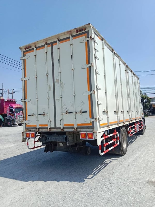 FG8J 240 แรง ปี 2561  หกล้อตู้ทึบสิบบาน (4378)