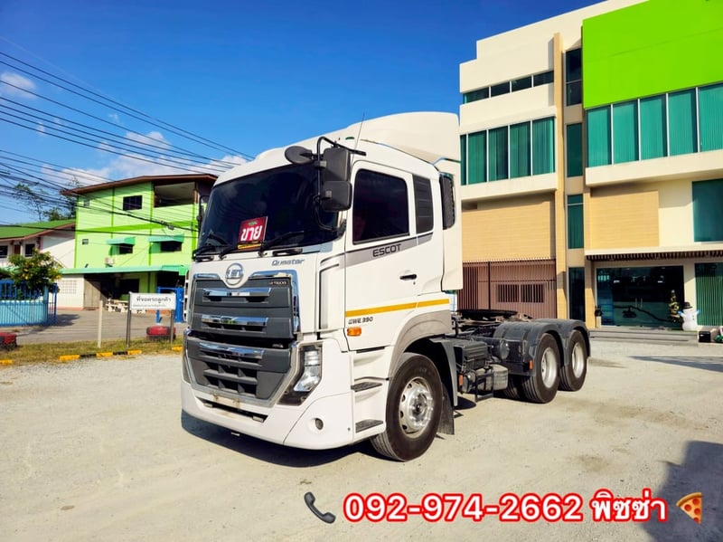 สิบล้อหัวลาก สองเพลา UD GWE 390 แรง ปี 2565(2258) สิบล้อหัวลาก สองเพลา UD GWE 390 แรง ปี 2565(2258)