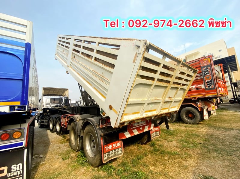 หางเซมิดั้มพ์ สองเพลา อู่เดอะซัน ปี 2566 (3395)