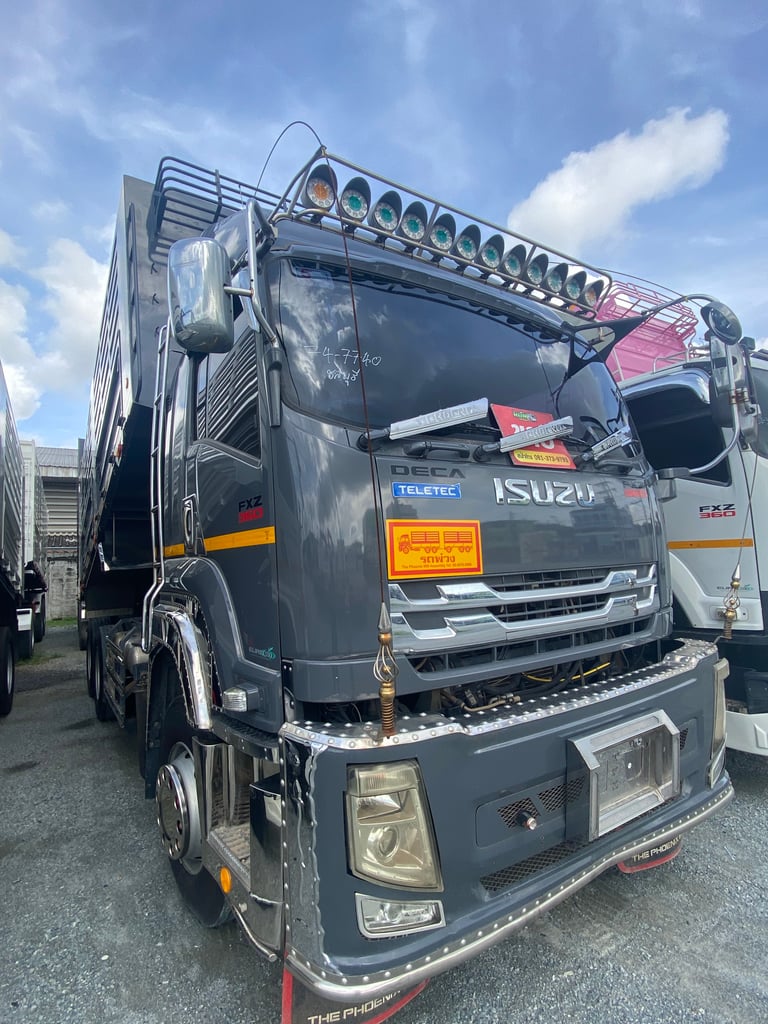 ISUZU FXZ 360แรงม้า รถบรรทุก 10ล้อ ดั้มพ์ ปี2023(7740)