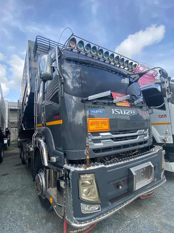 ISUZU FXZ 360แรงม้า รถบรรทุก 10ล้อ ดั้มพ์ ปี2023(7740)