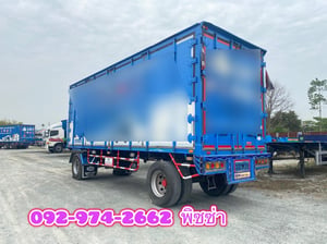 หางตู้สิบบาน สองเพลา อู่สมศักดิ์ บอดี้คาร์  ปี 2565(7643)