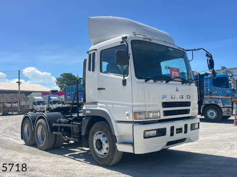 สิบล้อหัวลาก FUSO (5718) FV 380 แรง ปี 2555