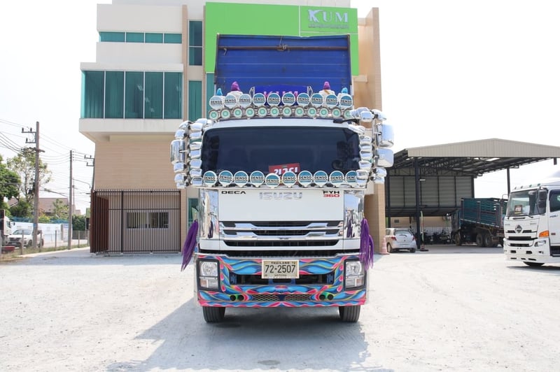 สิบสองล้อดั้มพ์ ISUZU FYH 360 แรง ปี 2556(2507)