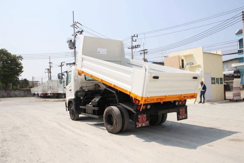 หกล้อดั้มพ์ ปีใหม่ ไมล์ 30,XXX โล 💥 หกล้อดั้มพ์ HINO FC9J 175 แรง ปี 2565 (0793)