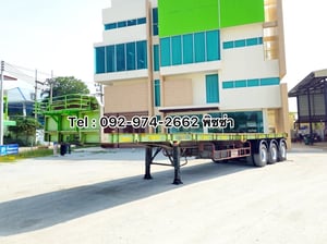 หางพื้นเรียบ สามเพลา อู่ BPT ปี 2558(7339) หางพื้นเรียบ สามเพลา อู่ BPT ปี 2558(7339)