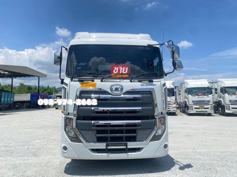 หัวลาก UD GWE 398 แรง ปี 2566 (6860) -ยางใหม่ 10 เส้น หัวลาก UD GWE 398 แรง ปี 2566 (6860) -ยางใหม่ 10 เส้น