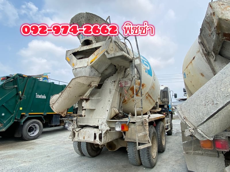 สิบล้อโม่ปูน HINO  FM1A 330 แรงปี 57(1782)