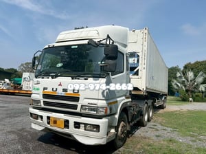 สิบล้อหัวลาก FUSO FV 380 แรงปี55  “ยกชุดหางติดเครื่องเจน“ (5718)(6844)