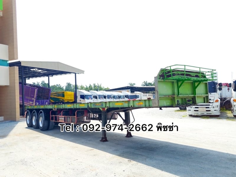 หางพื้นเรียบ สามเพลา อู่ BPT ปี 2558(7339) หางพื้นเรียบ สามเพลา อู่ BPT ปี 2558(7339)