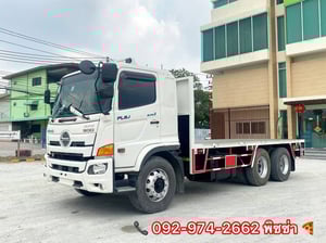 สิบล้อพื้นเรียบ HINO FL8J 260 แรง ปี 2560 (1784)