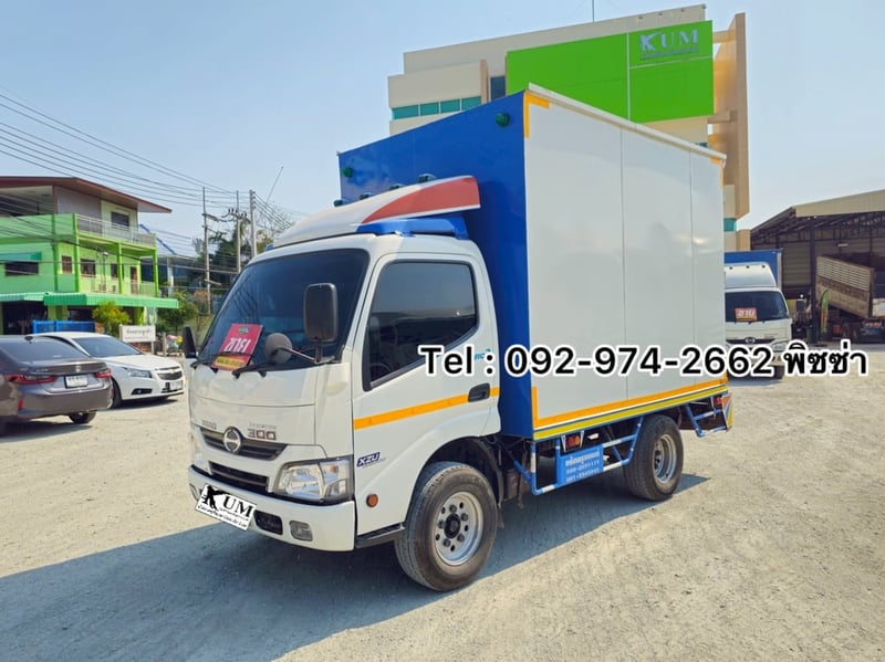 สี่ล้อตู้ HINO XZU 136 แรง ปี 2563(637)