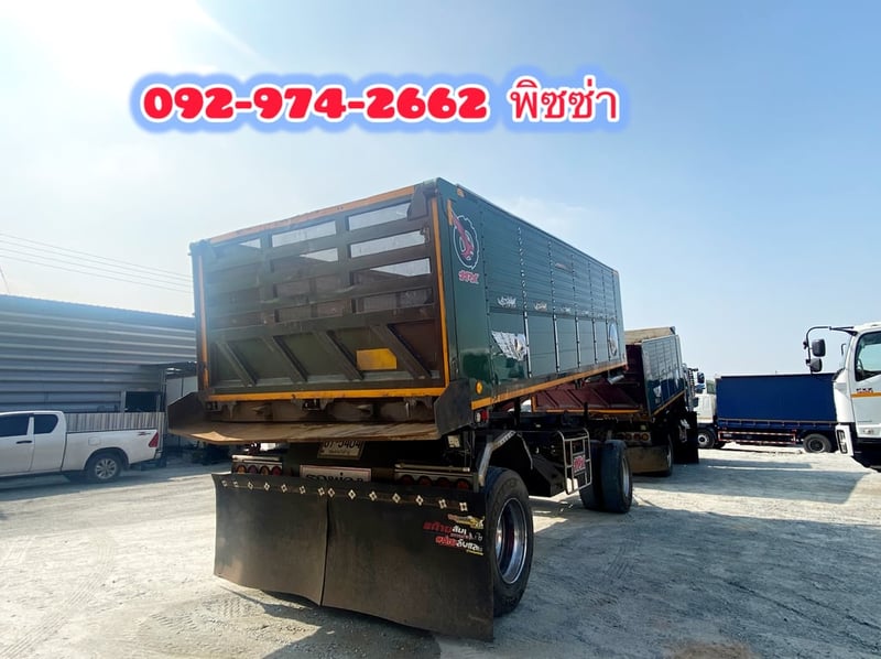 หกล้อดัมพ์ ISUZU FTR 240 แรงปี 65 (5403) พ่วงหางดัมพ์ สองเพลา อู่เดอะฟินิกซ์ ปี 65 (5404) หกล้อดัมพ์ ISUZU FTR 240 แรงปี 65 (5403) พ่วงหางดัมพ์ สองเพลา อู่เดอะฟินิกซ์ ปี 65 (5404)