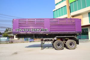 หางเซมิดั้มพ์ สองเพลา อู่เพชรรัตน์นำกิจเจริญ ปี 66 (9819)