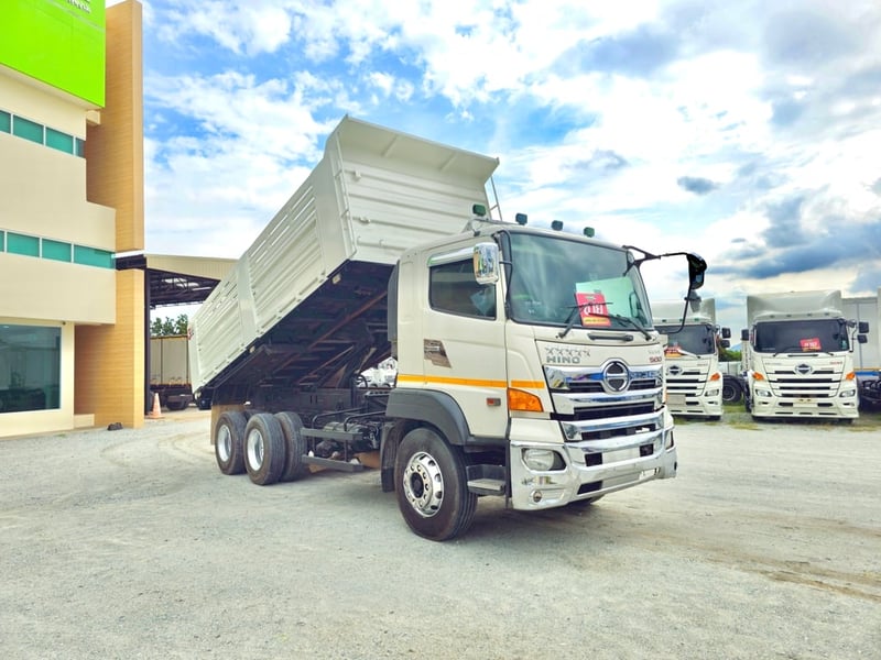 สิบล้อดั้มพ์ HINO FM1A 344 แรง ปี 2560 (2539)