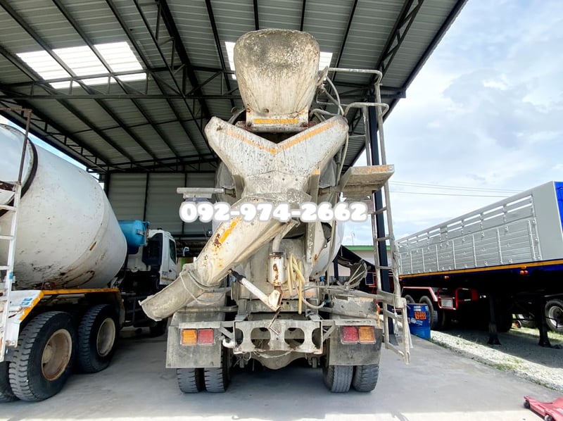 สิบล้อโม่ปูน HINO FM1A 330 แรง ปี 2555(0741)
