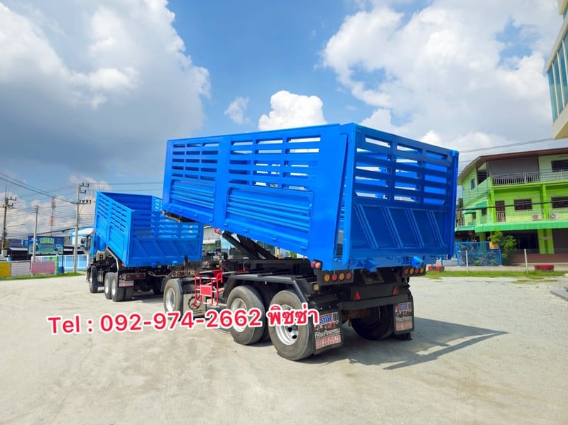 สิบล้อดั้มพ์พ่วง ปี 2565 ISUZU FXZ 360 แรงม้า(1694)(3088) สิบล้อดั้มพ์พ่วง ปี 2565 ISUZU FXZ 360 แรงม้า(1694)(3088)