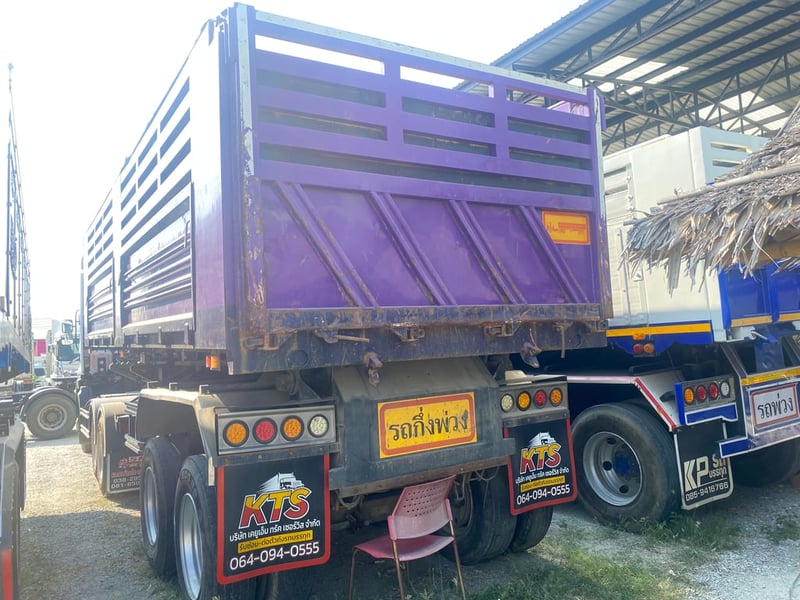 หางเซมิดั้มพ์ สองเพลา อู่เพชรรัตน์นำกิจเจริญ ปี 66 (9819)สน