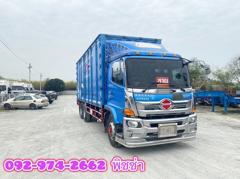 สิบล้อตู้สิบบาน HINO FG8J 260 แรง ปี 2561(7642)