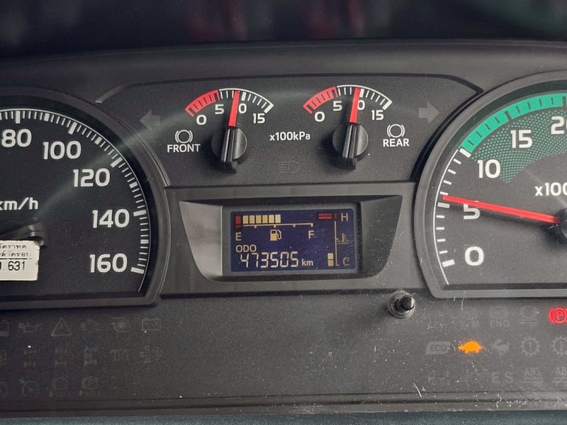 สิบล้อคอก HINO FL8J 260 แรงปี 59 (2895)