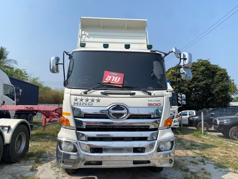 สิบล้อดั้มพ์ HINO FM1A 344 แรง ปี 2560 (2539)