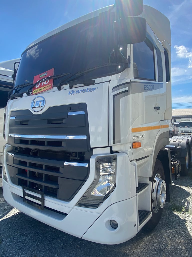 UD GWE 389แรงม้า รถบรรทุก 10ล้อ หัวลาก เฉพาะหัว ปี2022(6079) UD GWE 389แรงม้า รถบรรทุก 10ล้อ หัวลาก เฉพาะหัว ปี2022(6079)