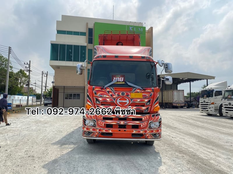 สิบสองล้อหัวลาก Hino FM1A ปี 66 (9078)หางเซมิดั้มพ์สองเพลา อู่ CTT ปี 2566 (9079) สิบสองล้อหัวลาก Hino FM1A ปี 66 (9078)หางเซมิดั้มพ์สองเพลา อู่ CTT ปี 2566 (9079)