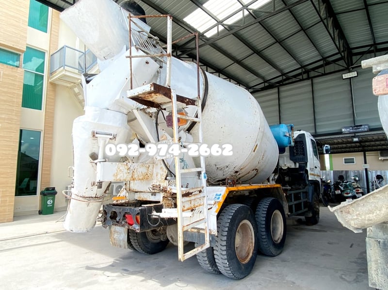 สิบล้อโม่ปูน HINO FM1A 330 แรง ปี 2556(9081)