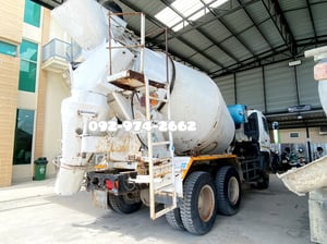 สิบล้อโม่ปูน HINO FM1A 330 แรง ปี 2556(9081)