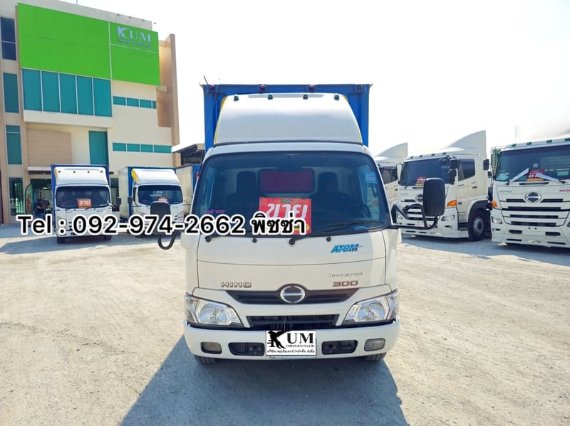 สี่ล้อตู้ HINO XZU 136 แรง ปี 2563 (8297)