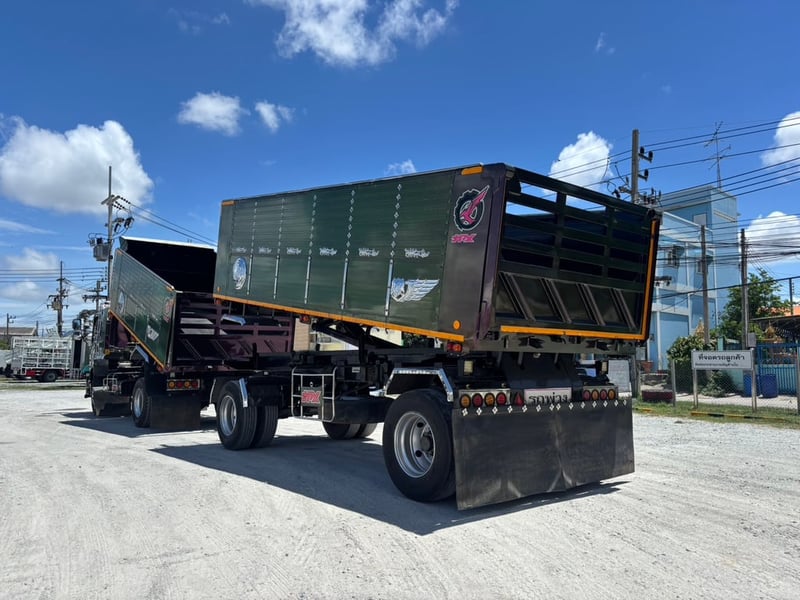 หกล้อดั้มพ์ พ่วงแม่ลูก ปี 2565 ISUZU FTR 240 แรงม้า ( 5403)(5404) หกล้อดั้มพ์ พ่วงแม่ลูก ปี 2565 ISUZU FTR 240 แรงม้า ( 5403)(5404)
