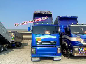 สิบสองล้อแท้  ISUZU FYH 360แรง ปี56 (2505,2506)