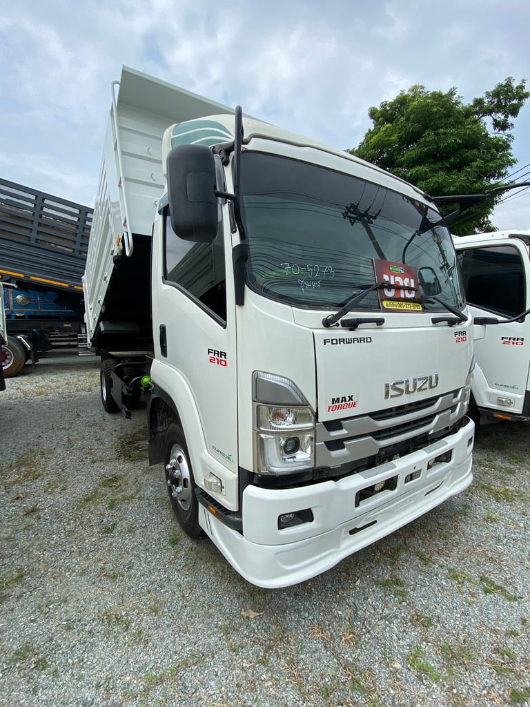 ISUZU FRR 210แรงม้า รถบรรทุก 6ล้อ ดั้มพ์ ปี2023(5273)