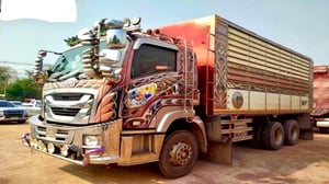 สิบล้อดั้มพ่วงแม่-ลูก ISUZU FXZ 360 แรง ปี 65(1903)(1904)
