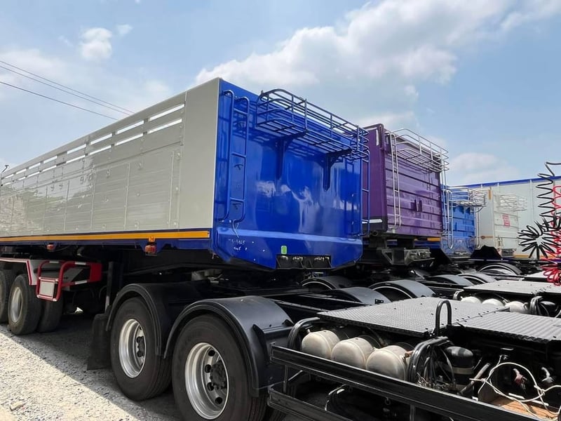 หางเซมิดั้มพ์ สองเพลา อู่ BPT ปี 2558(5865) 