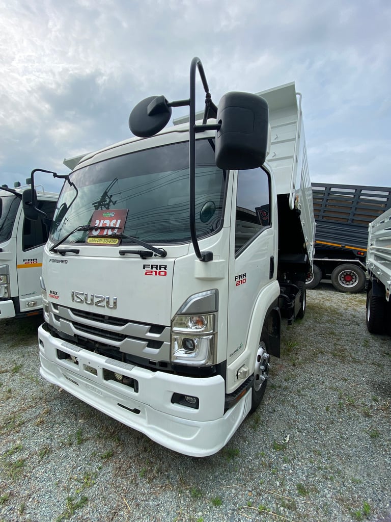 ISUZU FRR 210แรงม้า รถบรรทุก 6ล้อ ดั้มพ์ ปี2023(5273)
