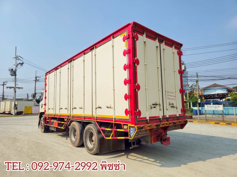 สิบล้อตู้สิบบาน Hino FL1A 344 แรงม้า ปี 2562 