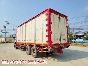 สิบล้อตู้สิบบาน Hino FL1A 344 แรงม้า ปี 2562 