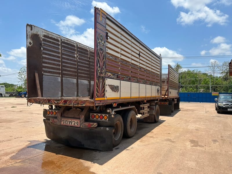 สิบล้อดั้มพ่วงแม่-ลูก ISUZU FXZ 360 แรง ปี 65(1903)(1904)