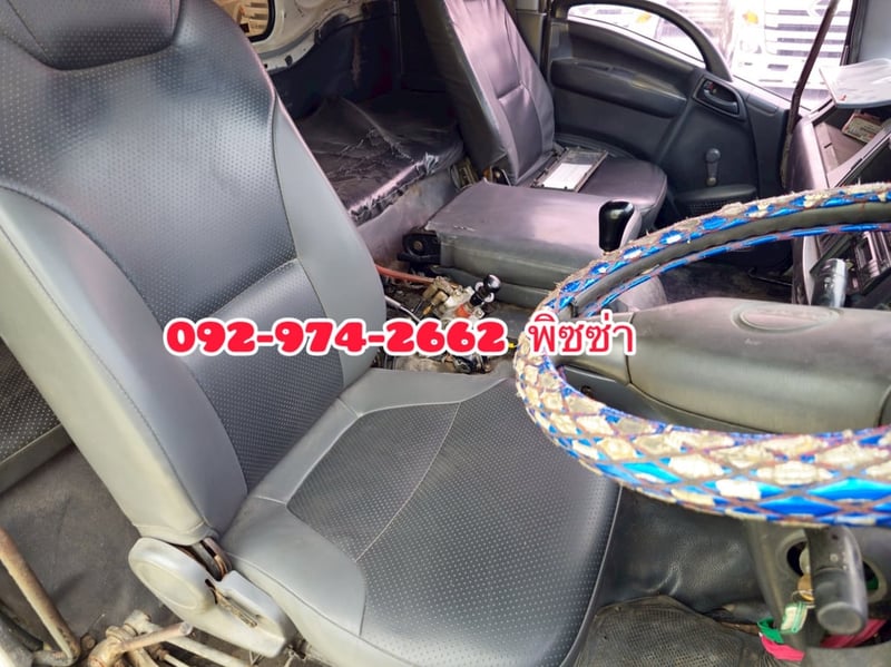 สิบสองล้อดั้มพ์พ่วง ISUZU FYH 360แรง ปี 2556 (2507,2508)
