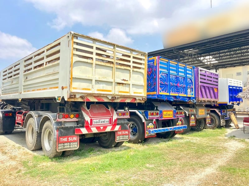 หางเซมิดั้มพ์ สองเพลา อู่เดอะซัน ปี 2566 (3395)