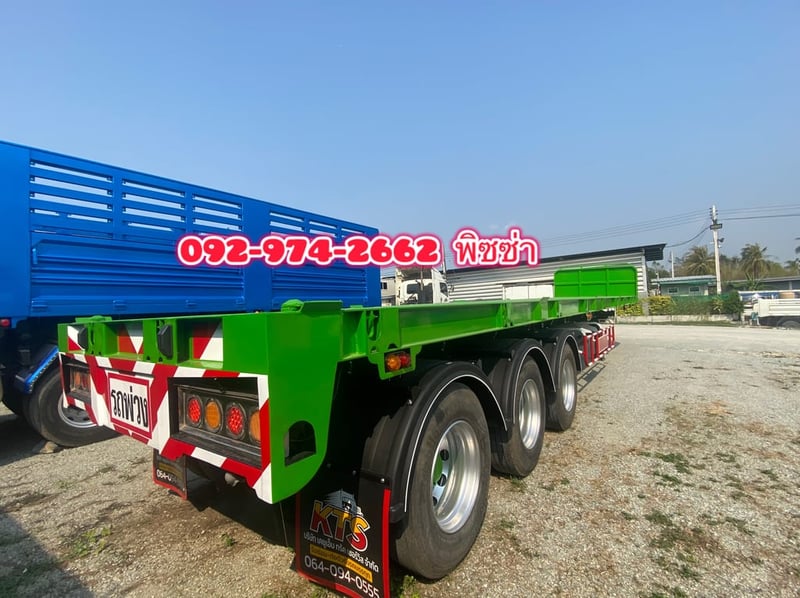 หางพื้นเรียบ สามเพลา อู่ ส.สมบัติ ปี 2561(5529) หางพื้นเรียบ สามเพลา อู่ ส.สมบัติ ปี 2561(5529)