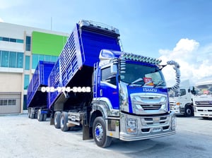สิบล้อดั้มพ่วงแม่+ลูก ISUZU FXZ 360 แรงปี 65 (2591,2592) สิบล้อดั้มพ่วงแม่+ลูก ISUZU FXZ 360 แรงปี 65 (2591,2592)