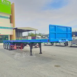 หางพื้นเรียบ สามเพลา อู่ ST ปี 2558(8932)